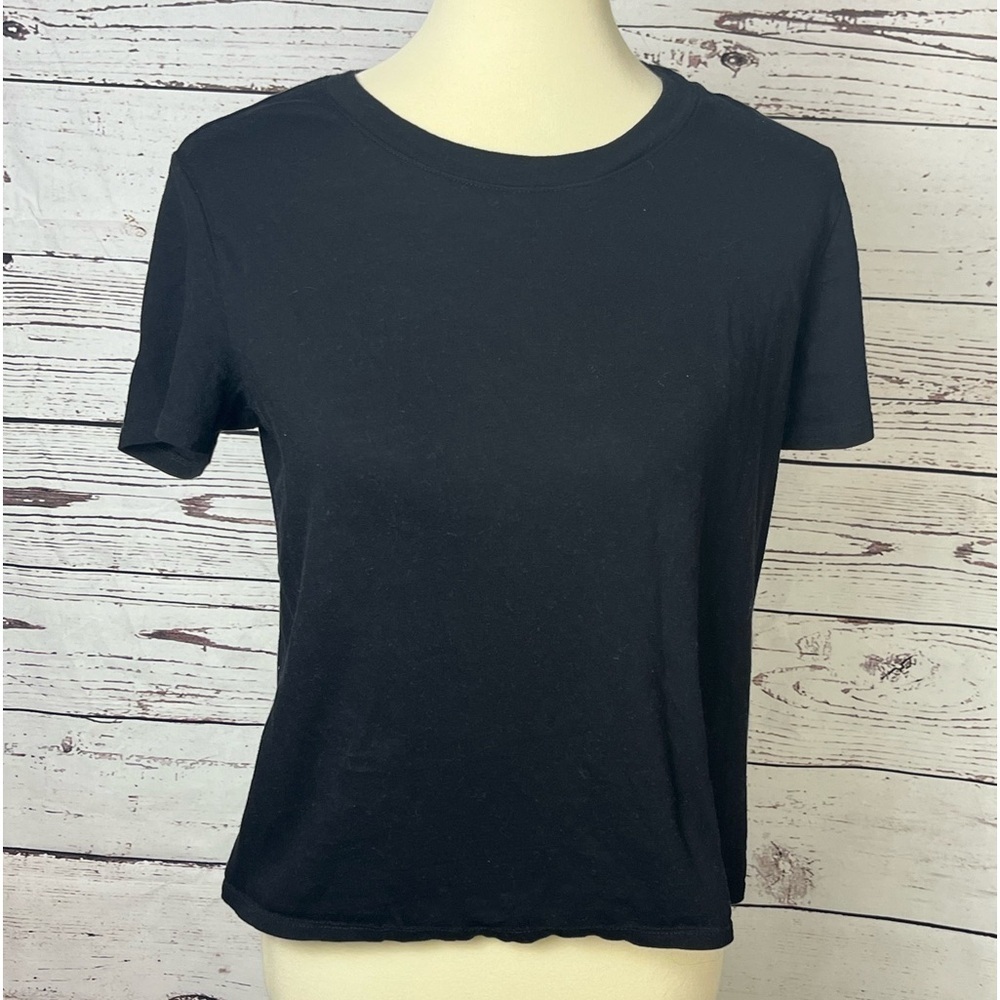 Forever 21 With Purpose Black Short Sleeve Tee